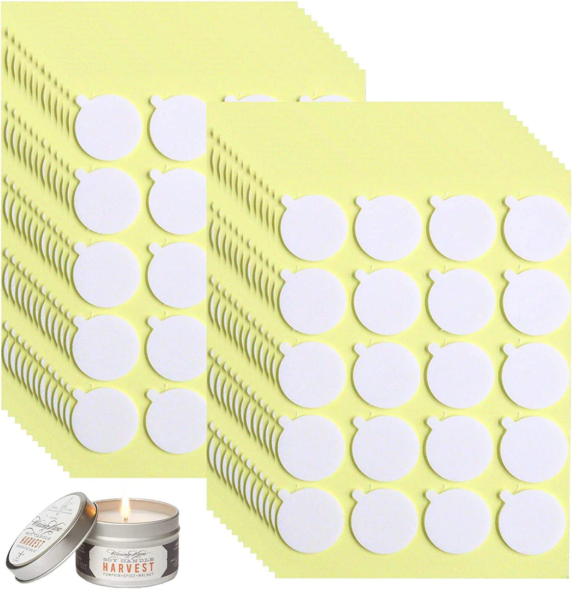 6 Cavity Wax Melt Molds Clear Empty Plastic Candle Box Clamshells