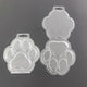 Dog Paw Wax Melt Clamshell (Empty)
