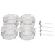 Polycarbonate Clear Plastic TEALIGHT Molds Cups Plus Wick