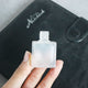 Frost Flat Square  Perfume Empty Bottles With Gold Wire Rope - Car Diffusers for Essential Oils - Hanging Air Freshener (Copy)