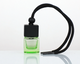 Green Perfume Empty Bottles- Car Diffusers